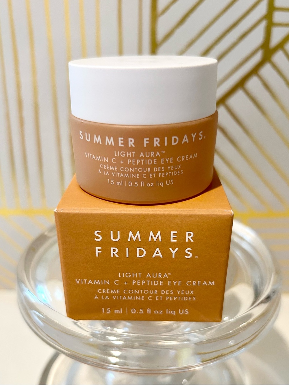 ✨ Summer Fridays Light Aura Vitamin C + Peptide Eye Cream | Full Size | NIB